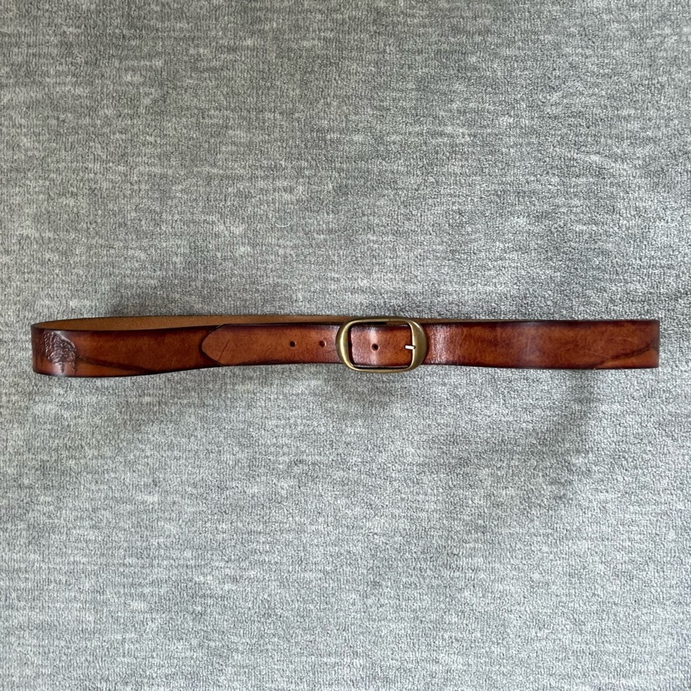 Vintage Leegin Genuine Leather Eagle Leatherworks Belt